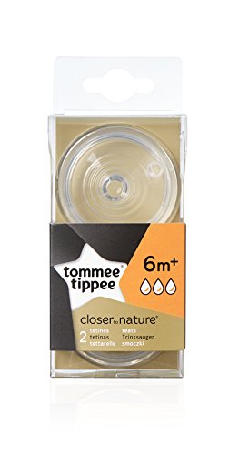 Tommee Tippee Closer to Nature Easi-Vent Sauger Schneller Nahrungsfluss (2er) - 2