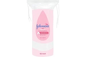 Johnson's Baby - Cotton Pads 50Pack, Pack Of 3