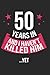 Produktbild 50 Years In And I Haven't Killed Him Yet: Happy Wedding Anniversary 120 Lined Pages Journal For Her Him 50th Year Of Marriage - Lovely Funny 1969 ... Happily Ever After Notebook Milestone Memory