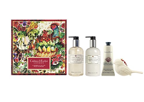 Crabtree & Evelyn Caribbean Island Wild Flowers Body Care Trio Gift Set
