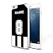 Produktbild Notts County (Farben personalisierbar Football Shirt, jeder Name, beliebige Snap On Hard Back Case Cover für Apple iPhone 6 6S von iPhone R Us®