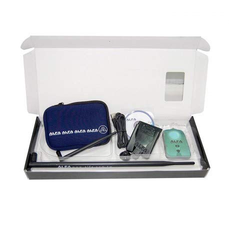 Alfa Network NH-Luxury Kit Adaptateur Wi-FI USB, AWUS036NH + Antenne 9 dBi + Sac + Monture CS
