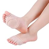 No Show Vorfuß-Socken - von uns selbst getragen - schützen Zehen und Fußsohle, reduzieren die Reibung zwischen Fuß und Schuhe, lindert Schmerzen besonders bei hohen Absätzen.