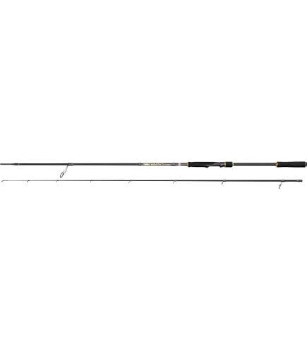 Caña De Pesca Shakespeare Ugly Stik – 2.31 Metros, Color Negro, Resistente Y Duradera Para Principiantes Y Expertos