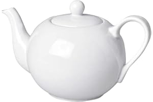 Retsch Arzberg 130091101 Teekanne 'Snack', 1,0 Liter, weiß (1 Stück)