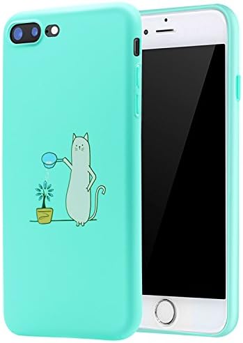 iPhone 7 Plus Case, iPhone 8 Plus Case, Flyyu Fresh &amp; Simple Slim Fit Protective Hard Case Cover with 3D Printed Cute Pattern for Apple iPhone7 Plus/ iphone 8 Plus, Gift's for Girls and Women