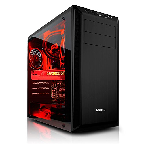 Megaport Komplett PC Gaming PC AMD Ryzen 7 1700 • 24″ Monitor • Tastatur • Maus • Nvidia GeForce GTX1060 6GB • 250GB SSD Samsung 850Evo • 16GB DDR4 • Windows 10 • WLAN gamer pc computer komplettpaket - 2