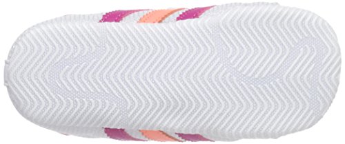 adidas Originals Unisex Baby Superstar Crib Krabbel-& Hausschuhe, Weiß - 3