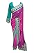 Produktbild Desi Sarees Indisch Hochzeit mit AQUA contrast Border saree online Manchester, Midlands UK 7198