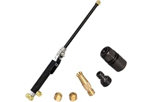 Pistolet de lavage à haute pression Bekasa extensible pour jardin, tuyau d'arrosage et lavage de voiture