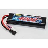 4000 mAh Carson 500608145 - LiPo-RP-7.4V-4000mAh-25C-Round-T-Plug , Zubehör