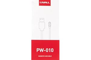 LIVALL Línea de carga magnética para casco inteligente, color negro