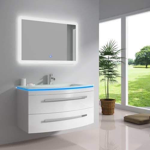 Suchergebnis auf Amazon.de für: glas waschbecken mit unterschrank