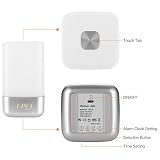 Mabor Wake-Up Light,Lichtwecker, Wecker Licht, Aufwachen mit Licht, Sonnenaufgang Simulation (Sonnenaufgangfunktion, 5 Natürlichen Wecktöne ,als RGB dimmable Stimmungslicht Touchdisplay, Digitale Wecker - 3