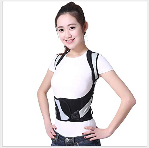 Preisvergleich Produktbild CJLMN Geradehalter Zur Haltungskorrektur Rückenstütze Rückenbandage Haltungstrainer Haltungskorrektur Rücken Damen Und Herren-größenverstellbar,XXXL