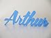 Boy Or Girl Name Plaques-Custom Door Signs-Nursery Decors-Arthur-Personalised Gifts -Mia Workshop