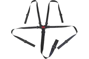 EBHO Harnais pour Bébé,Housse Universelle pour Chaise Haute,Harnais 5 Points pour Poussette,Harnais Universel Ajustable pour Chaise Haute Et Landau