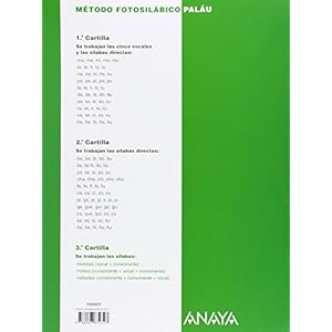Metodo Fotosilabico Palau: Metodo Fotosilabico 3 Cartilla