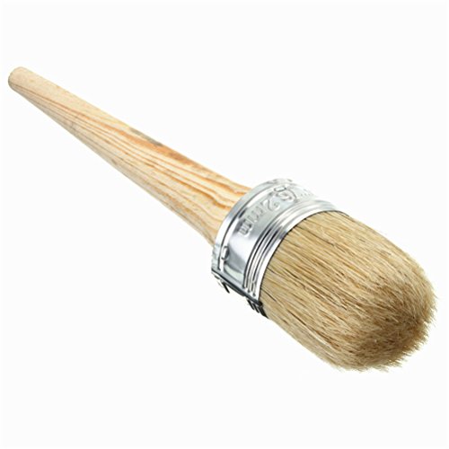 Wachs Pinsel Rundpinsel für Kreidefarbe & Möbelwachs Home Decor - 8