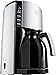 Produktbild Melitta M 659-020304 Look Therm De Luxe Kaffeefiltermaschine -Aromaselector - schwarz/silber
