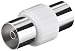 Produktbild Goobay 72422 Koax-Adapter: Koax-Buchse - Koax-Buchse - Kunststoff