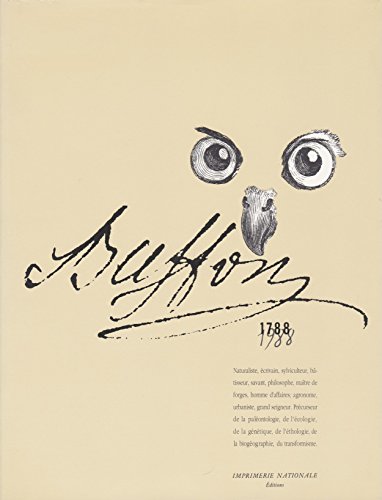 couverture de : Buffon 1788-1988