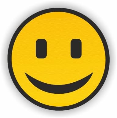 Sea View Stickers Smiley Face Car Van Sticker