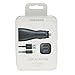 Produktbild Schwarz Original Samsung Dual Anschlüssen Adaptive Schnell in Auto Ladegerät für Samsung Galaxy S6 S6 Edge S7 S7 Edge Note 4 mit Micro-USB-Kabel in verschweißter Verkaufsverpackung