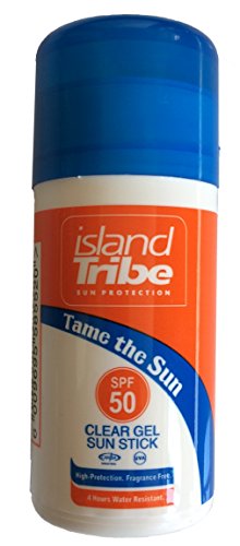 Island Tribe SPF 50 Clear Gel Sun Stick Oxybenzone free