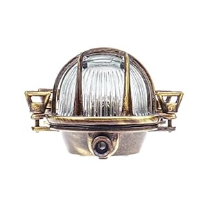 Gloria 5700 Paratia ovale lampada da parete all'interno o all'esterno di luce impermeabile marino nautical lampada… - immagine 4