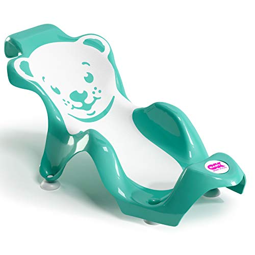 Okbaby Buddy Sdraietta per bagnetto bambini, Turchese