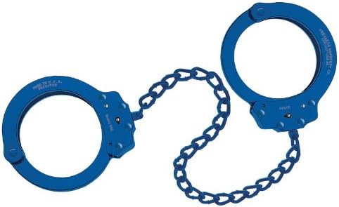 Peerless Handcuff Company , Leg Iron, Model 703N, Leg Iron - Blue Finish
