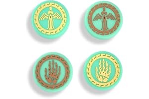 NANANINO Switch Pro Controller Thumb Grips, Joystick Caps Compatible with Switch Pro Controller, PS5 Controller, PS4 Controller, Xbox Controller, etc - Zelda Tears of The Kingdom