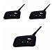 Produktbild 3x V4 BT Intercom Bluetooth Interphone 1200M Range 6 Riders Motorcycle Helmet Motorcycle Snowmobile Bluetooth Multi Interphone Headsets 6 Riders Intercom Bluetooth Interphone Kits for Helmet Motorcycl