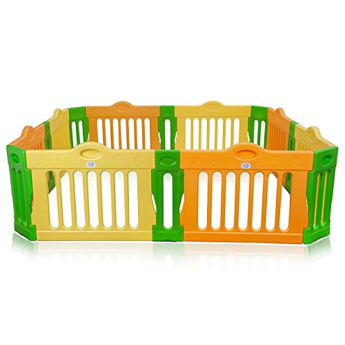 Baby Vivo Laufgitter Laufstall Baby Absperrgitter Krabbelgitter
