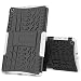 Produktbild Hengzi Für Samsung Galaxy tab a 10.1 2019 sm-t515 / t510 hybrid robuste hartgummi pc ständer case Abdeckung (Weiß)