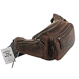 LEDER Bauchtasche Gürteltasche Bag Tasche Hüfttasche Angeltasche Handytasche Bodybag Joggingtasche