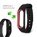 Produktbild Ersatz-Handgelenk-Band-Bügel-Mix Colour Blocking Anti-verlorenen Entwurf Ersetzen Für Xiaomi 2 Smart Armband Wasserdichter Abdeckung Bügel (Farbe: Black & red)