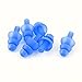 Produktbild DealMux weiches Silikon-Schwimmen Wasserdicht Earplug Schutz 3 Paare Blau