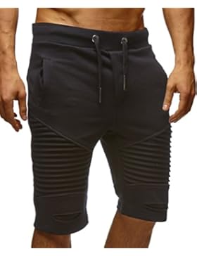 LEIF NELSON Herren kurze Hose Shorts Sweatshorts LN9025