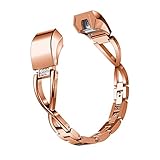 Fitbit Alta HR und Alta Uhrenarmband Band,Solid Edelstahl Zubehör Band für Frauen Männer, Ersatz Armband Armband, Armreif,Armbanduhr für Fitbit Alta/Fitbit Alta HR