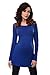 2in1 Maternity & Nursing Scoop Neck Top Tunic Breastfeeding Pregnancy 7021 Variety of Colours (12, Royal Blue)