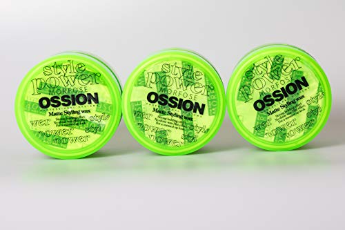 Cera para el cabello Ossion (3 botes de 100 ml)