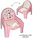 Produktbild 2 in 1: Nachttopf + Kinderstuhl _ Töpfchen / Nachttopf - " Disney Minnie Mouse " - mit großer Lehne + Spritzschutz - WC Stuhl - Plastik - Sitz Babytöpfchen / Kindertopf / Lerntöpfchen - Toilettentrainer Klositz Toilettensitz Babytopf Rückenlehne - für Kinder Mädchen / Toilettenstuhl - Maus / Playhouse
