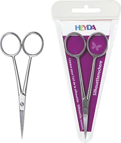 Heyda 204889511 Silhouettenschere 10,5 cm)