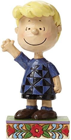 Jim Shore for Enesco Peanuts Schroeder Personality Pose Figurine, 4.75 by Jim Shore for Enesco