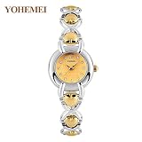 Man-hj Armband-Uhr-weibliche Mode-Wasserdichte Studenten-Uhr-weibliche einfache beiläufige Quarz-Uhr-Uhr Uhren (Color : 1)