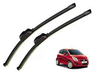 Auto Hub Frameless Car Wiper Blades Compatible with Maruti Suzuki Ritz - Set of 2,(D-22,P-16)