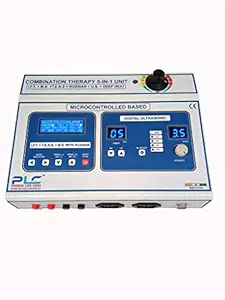 PHYSIO LIFE CARE Combination Therapy 5-in-1 Unit ( IFT.+ MS.+ Tens.+Russian+US.+DEEP HEAT ) Micro Controlled Based Physiotherapy Device