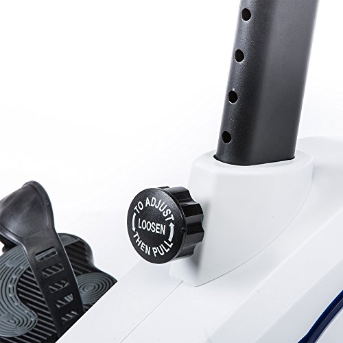 skandika Ergometer Morpheus, Fitnessbike, Heimtrainer mit Bluetooth, Pulsgurt, 32 einstellbare Widerstandseinstellung und Multifunktionscomputer mit Kalorienverbrauch, Puls - 9